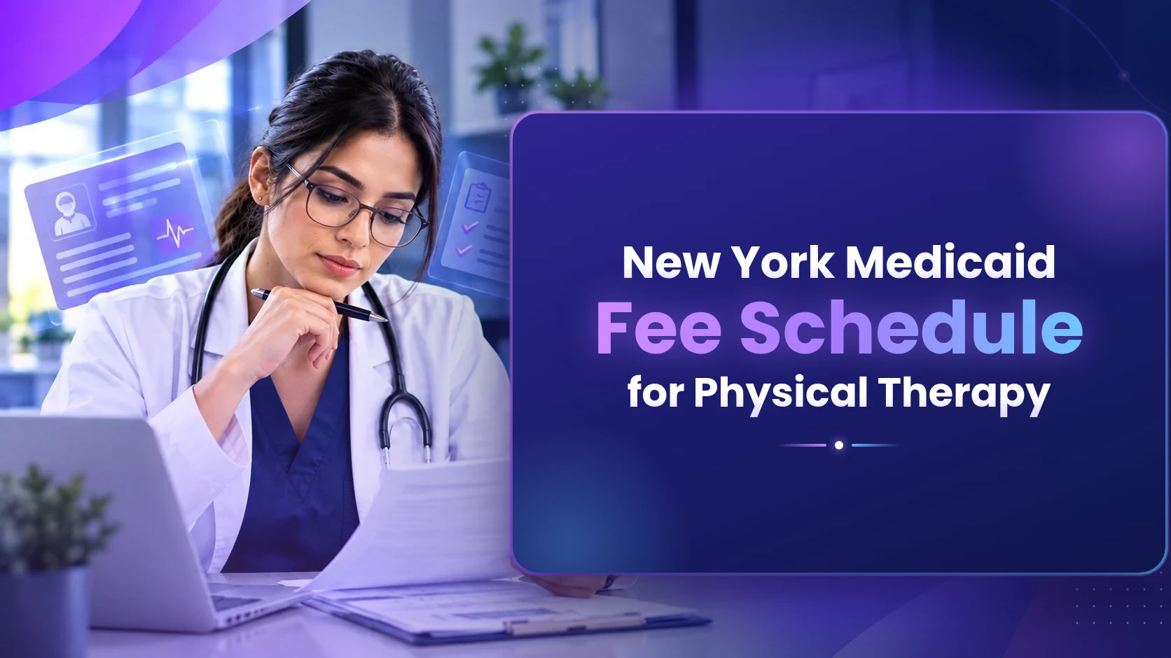 New York Medicaid PT Fee Schedule